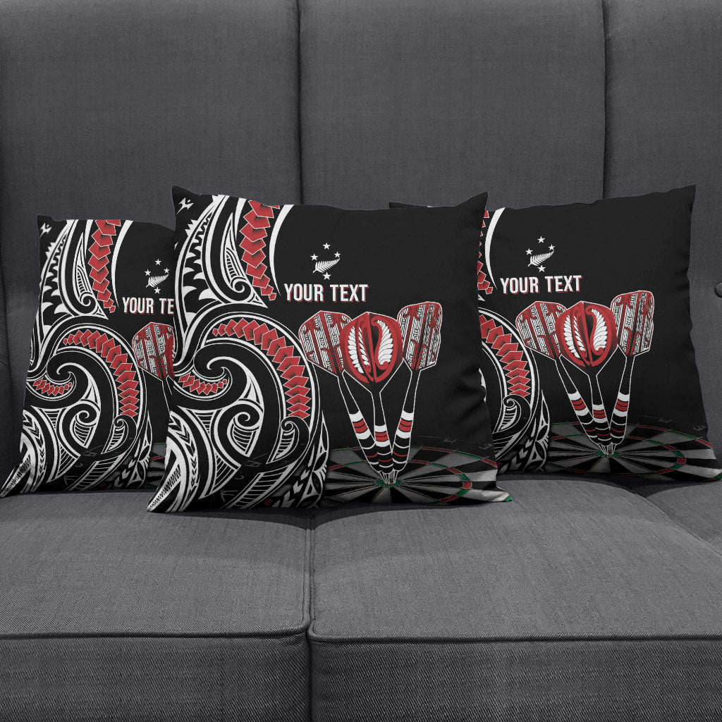 New Zealand Darts Personalized Hei Manaia Pillow Cover Classic Kowhaiwhai