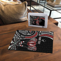 New Zealand Darts Personalized Hei Manaia Puzzle Classic Kowhaiwhai