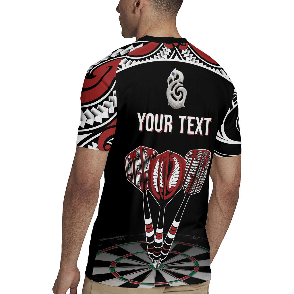 New Zealand Darts Personalized Hei Manaia Rugby Jersey Classic Kowhaiwhai