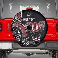 New Zealand Darts Personalized Hei Manaia Spare Tire Cover Classic Kowhaiwhai