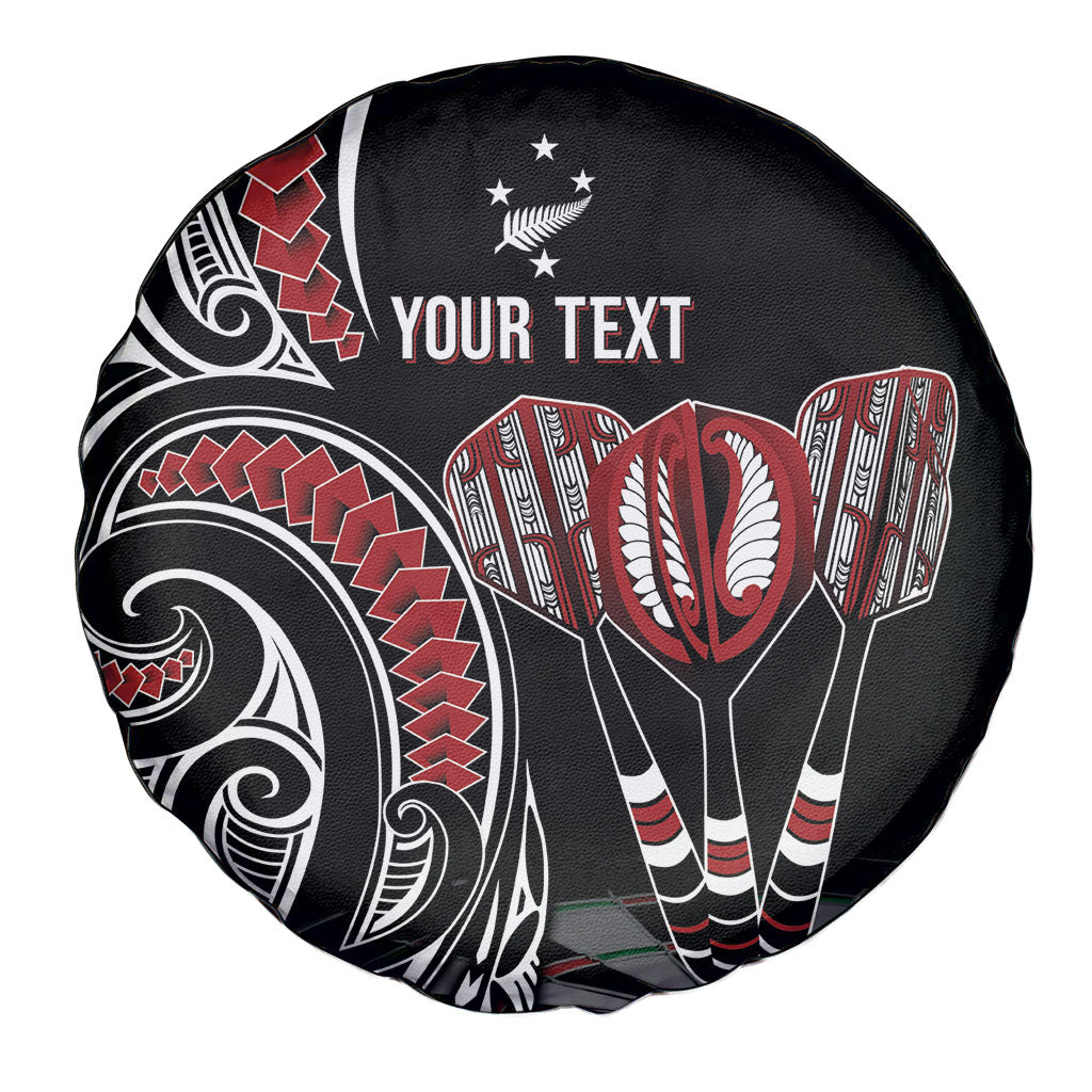 New Zealand Darts Personalized Hei Manaia Spare Tire Cover Classic Kowhaiwhai