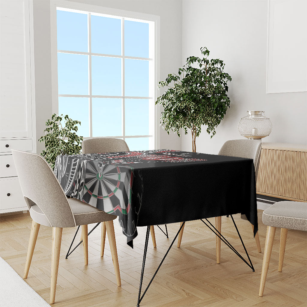 New Zealand Darts Personalized Hei Manaia Tablecloth Classic Kowhaiwhai