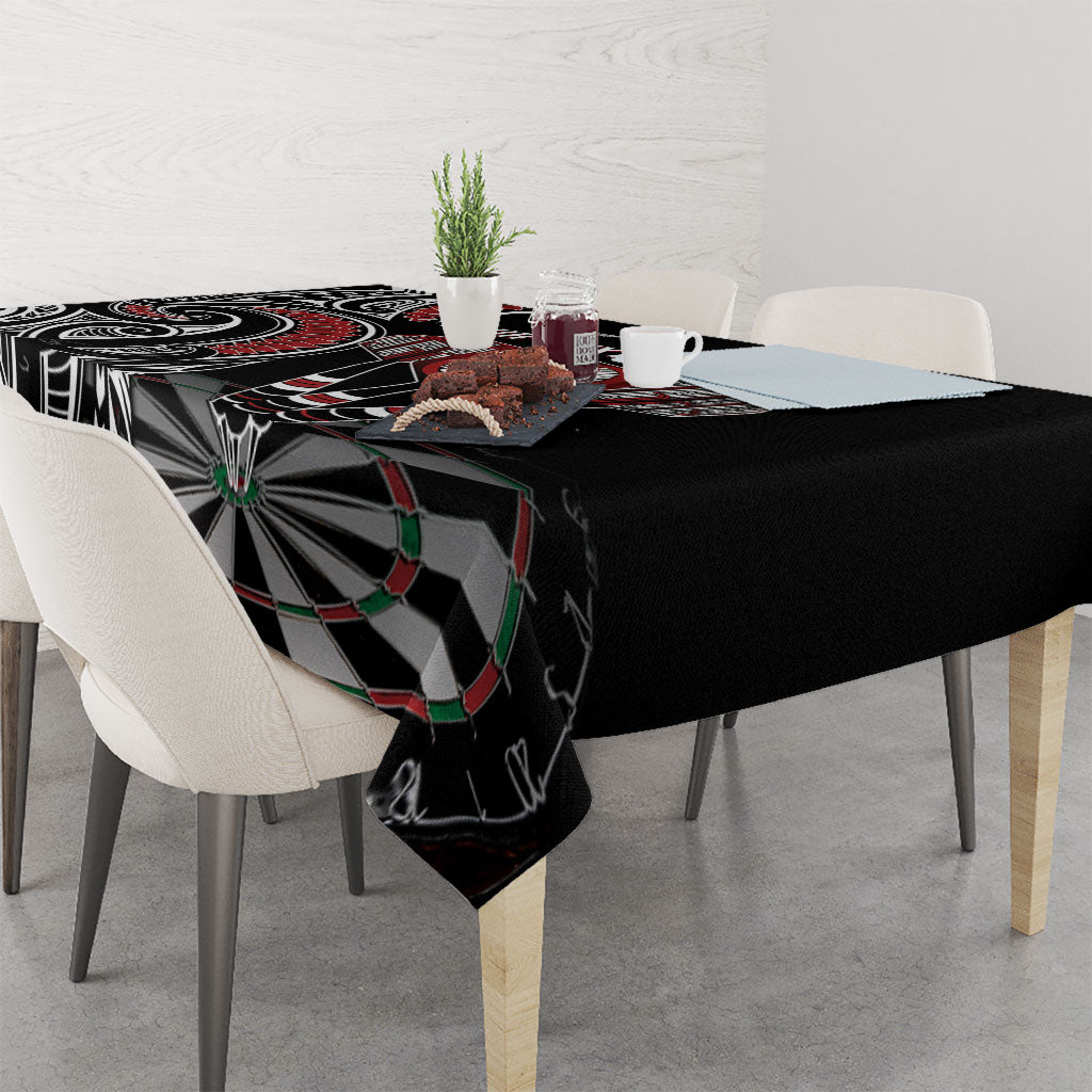 New Zealand Darts Personalized Hei Manaia Tablecloth Classic Kowhaiwhai