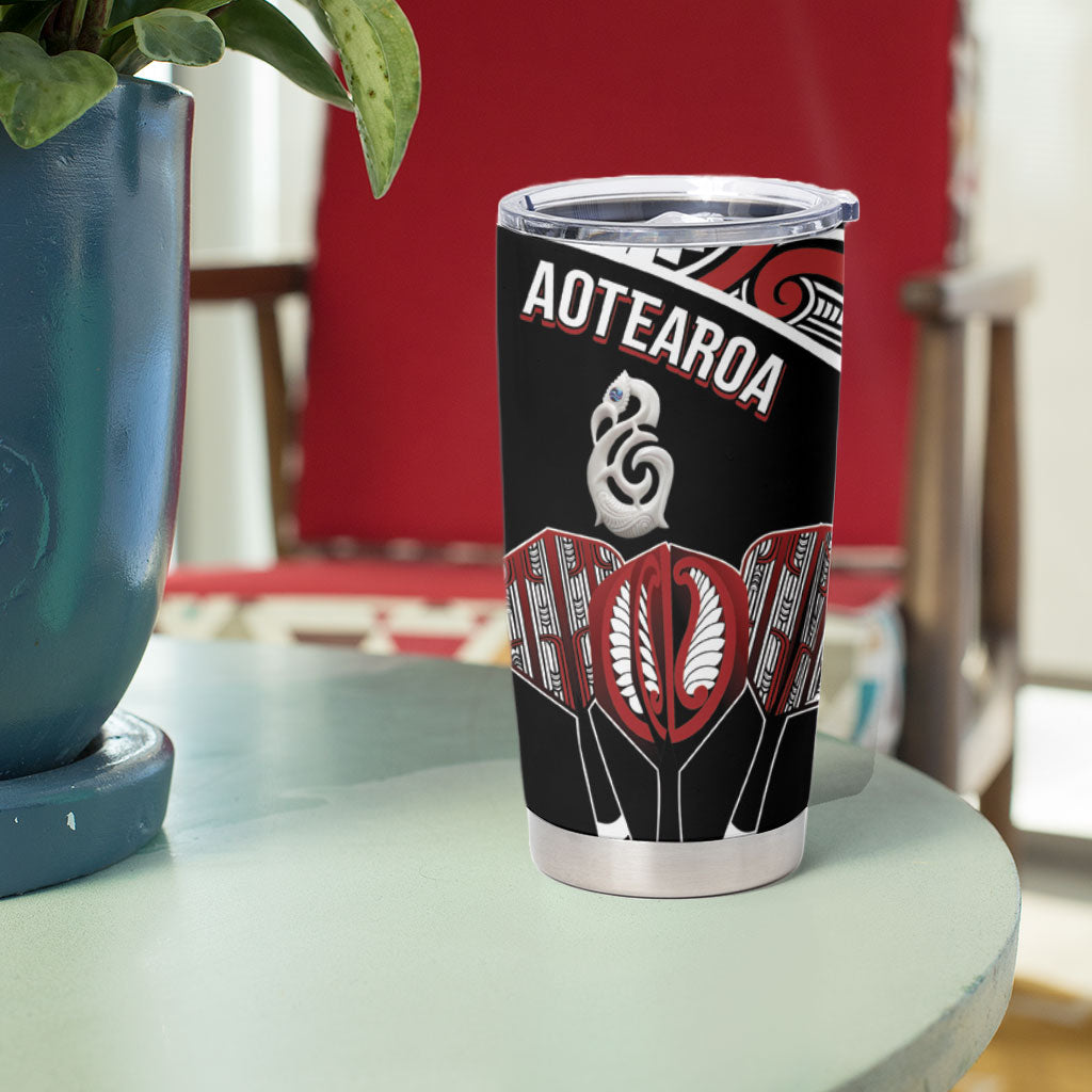 New Zealand Darts Hei Manaia Tumbler Cup Classic Kowhaiwhai