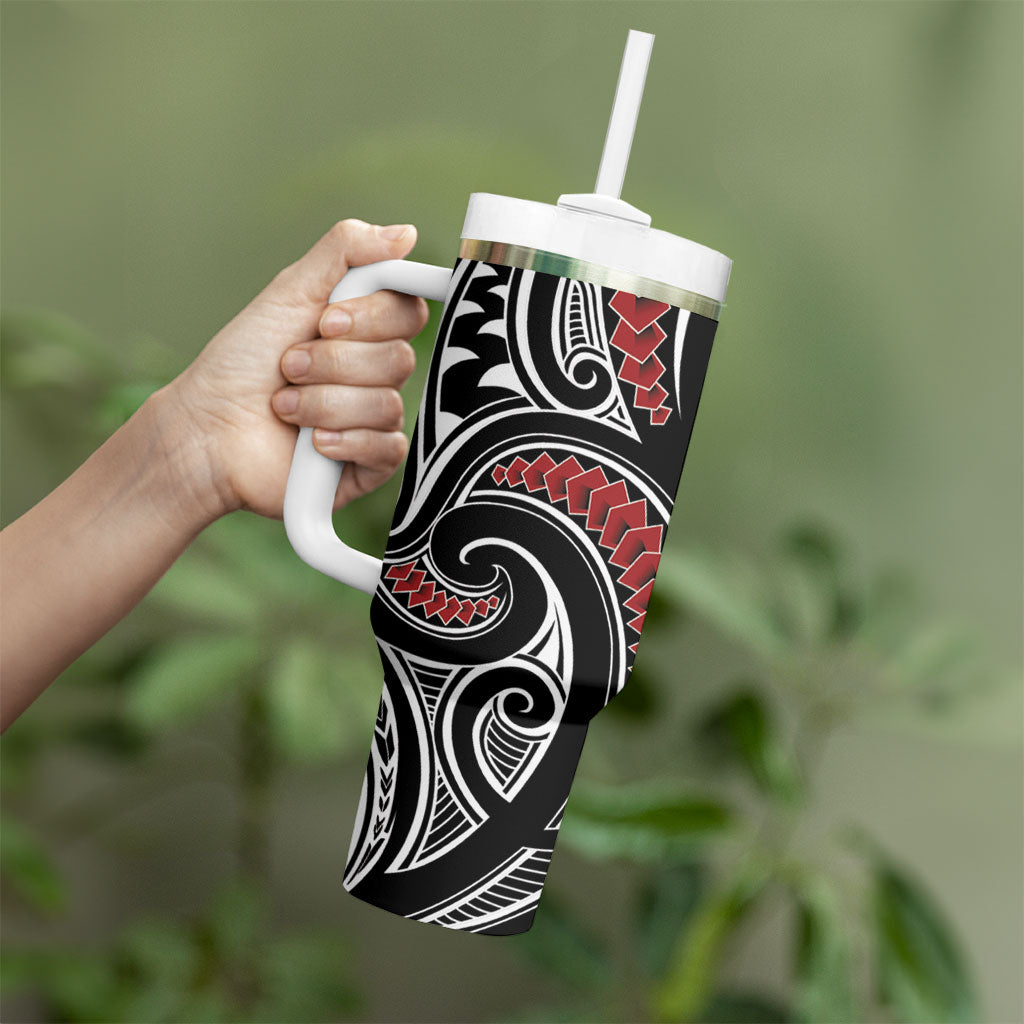 New Zealand Darts Hei Manaia Tumbler With Handle Classic Kowhaiwhai