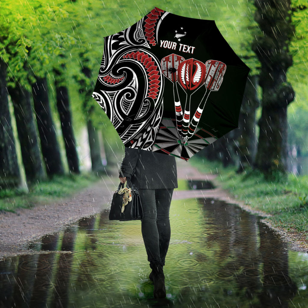New Zealand Darts Personalized Hei Manaia Umbrella Classic Kowhaiwhai