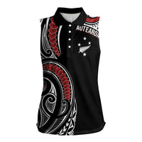 New Zealand Darts Personalized Hei Manaia Women Sleeveless Polo Shirt Classic Kowhaiwhai