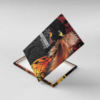 Papua New Guinea Canvas Wall Art Grunge Style 49th Independence Anni