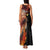 Papua New Guinea Personalised Family Matching Tank Maxi Dress and Hawaiian Shirt Grunge Style 49th Independence Anni