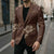 Aloha Hawaii Floral Tapa Blazer Patchwork Mocha - Polynesian Pride