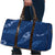 Aloha Hawaii Floral Tapa Travel Bag Patchwork Navy - Polynesian Pride