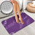 Aloha Hawaii Floral Tapa Bathroom Set Patchwork Violet - Polynesian Pride