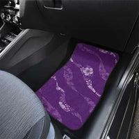 Aloha Hawaii Floral Tapa Car Mats Patchwork Violet - Polynesian Pride