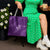 Aloha Hawaii Floral Tapa Tote Bag Patchwork Violet - Polynesian Pride