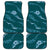 Aloha Hawaii Floral Tapa Car Mats Patchwork Teal - Polynesian Pride