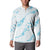 Aloha Hawaii Floral Tapa Button Sweatshirt Patchwork Turquoise - Polynesian Pride