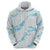 Aloha Hawaii Floral Tapa Hoodie Patchwork Turquoise - Polynesian Pride
