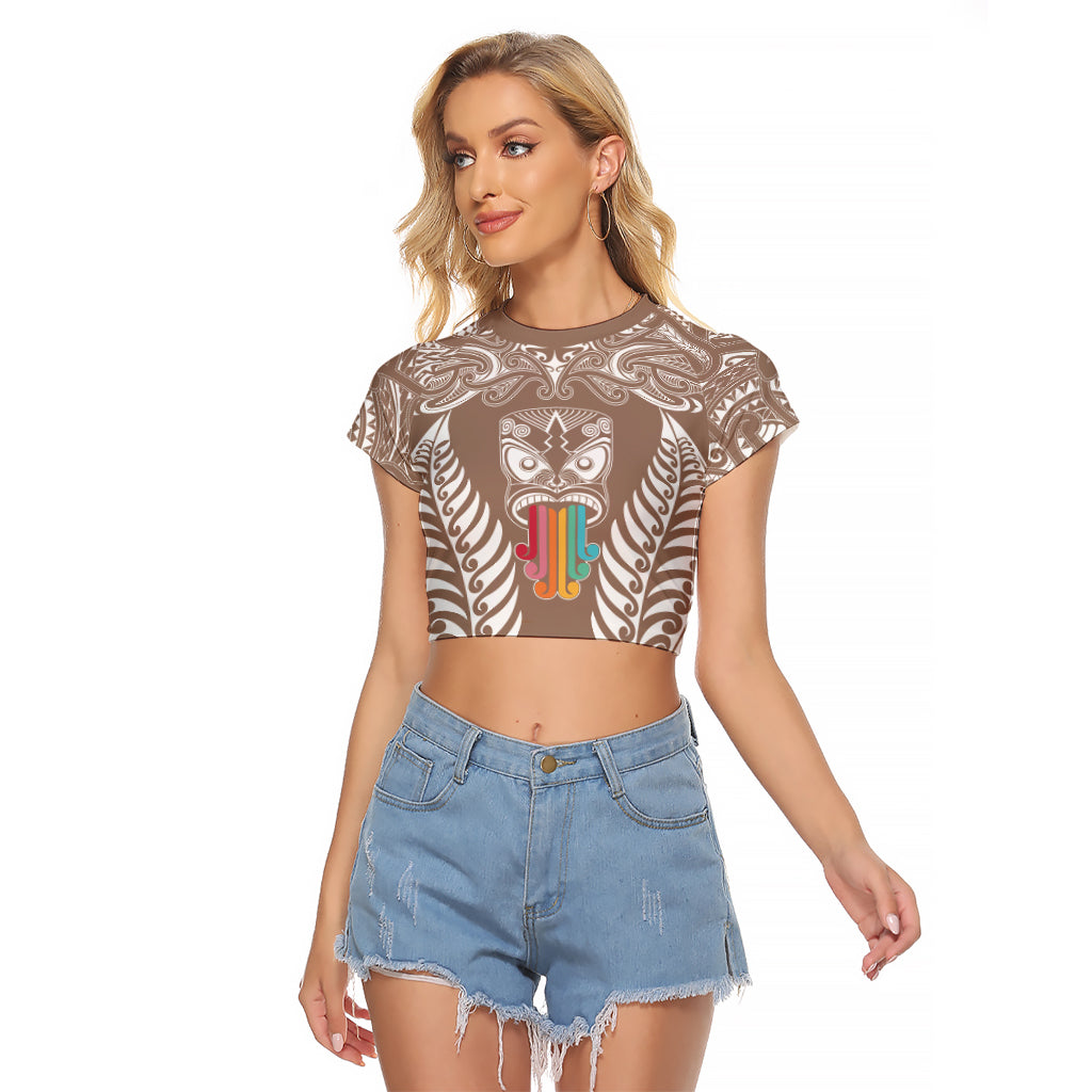 personalised-kia-kaha-te-reo-maori-raglan-cropped-t-shirt-hei-tiki-mix-koru-brown