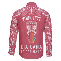 personalised-kia-kaha-te-reo-maori-family-matching-mermaid-dress-and-hawaiian-shirt-hei-tiki-mix-koru-pink