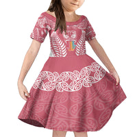 personalised-kia-kaha-te-reo-maori-family-matching-off-shoulder-maxi-dress-and-hawaiian-shirt-hei-tiki-mix-koru-pink