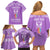 personalised-kia-kaha-te-reo-maori-family-matching-off-shoulder-short-dress-and-hawaiian-shirt-hei-tiki-mix-koru-purple