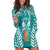 personalised-kia-kaha-te-reo-maori-hoodie-dress-hei-tiki-mix-koru-teal