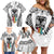 personalised-kia-kaha-te-reo-maori-family-matching-off-shoulder-short-dress-and-hawaiian-shirt-hei-tiki-mix-koru-white