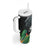 Outrigger Canoe Black Tumbler With Handle On The Waves