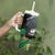 Outrigger Canoe Black Tumbler With Handle On The Waves