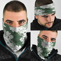 Ia Orana Tahiti Tiare Neck Gaiter Sage Green Lei - Polynesian Pride