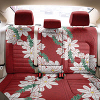 Ia Orana Tahiti Tiare Back Car Seat Cover Crimson Lei - Polynesian Pride