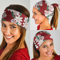 Ia Orana Tahiti Tiare Neck Gaiter Crimson Lei - Polynesian Pride