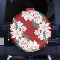 Ia Orana Tahiti Tiare Spare Tire Cover Crimson Lei - Polynesian Pride