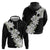 Ia Orana Tahiti Tiare Hoodie Black Lei - Polynesian Pride