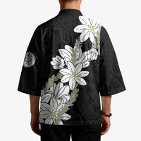 Ia Orana Tahiti Tiare Kimono Black Lei - Polynesian Pride