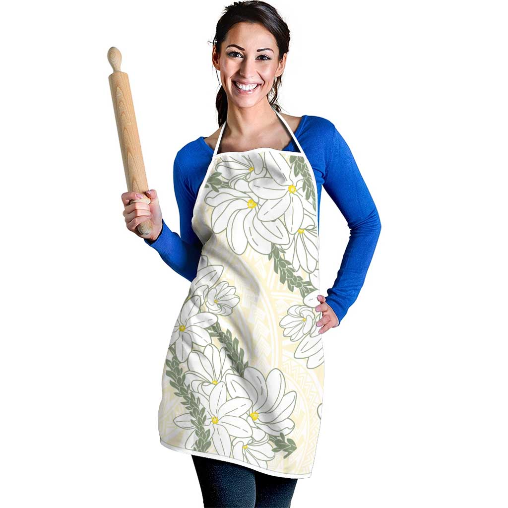 Ia Orana Tahiti Tiare Apron Lemon Yellow Lei - Polynesian Pride