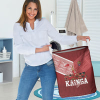 Mate Ma'a Tonga Ngatu Laundry Basket Kainga - Sipi Tau LT7 - Polynesian Pride