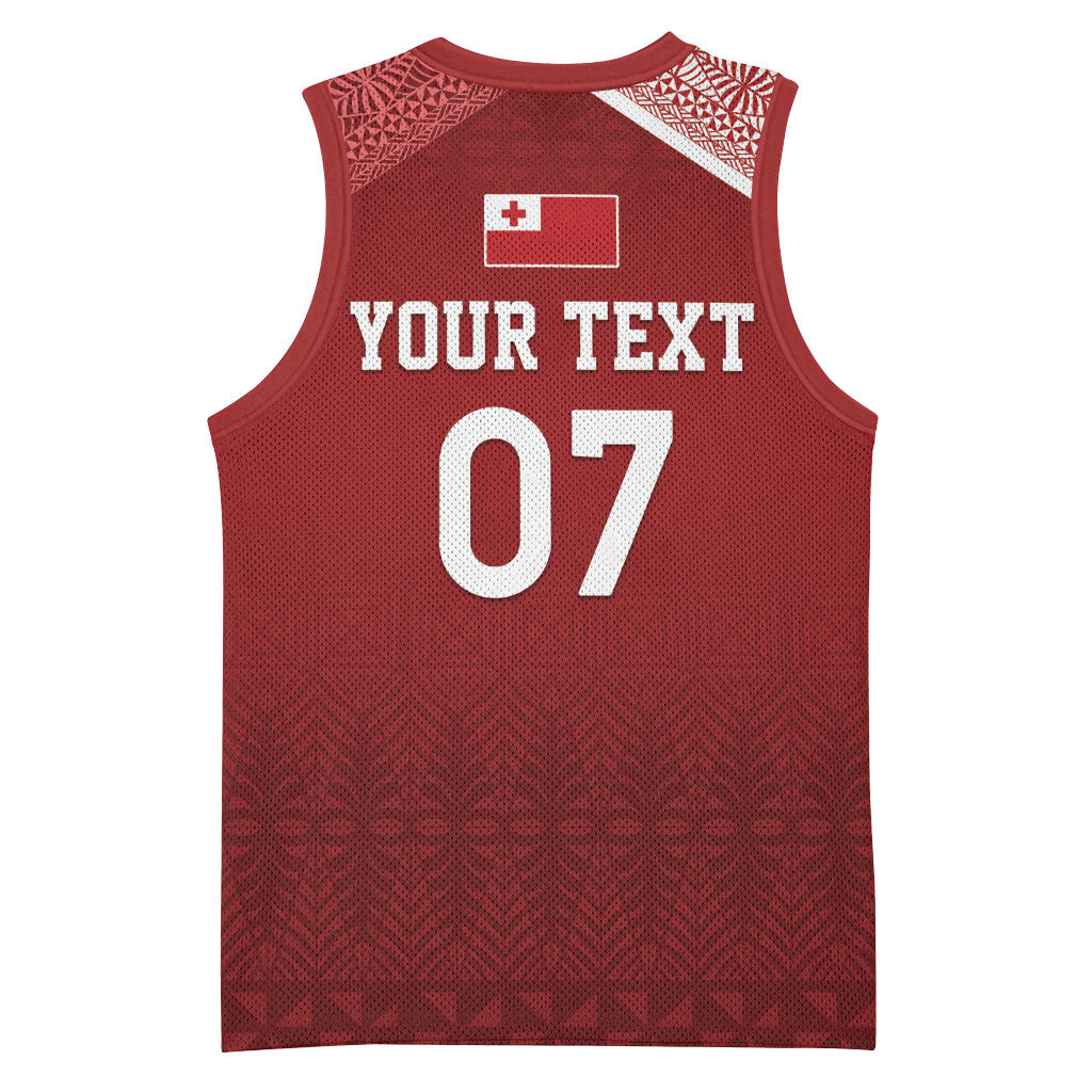Mate Ma'a Tonga Custom Ngatu Basketball Jersey Kainga - Sipi Tau LT7 - Polynesian Pride