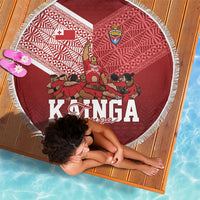 Mate Ma'a Tonga Ngatu Beach Blanket Kainga - Sipi Tau LT7 - Polynesian Pride