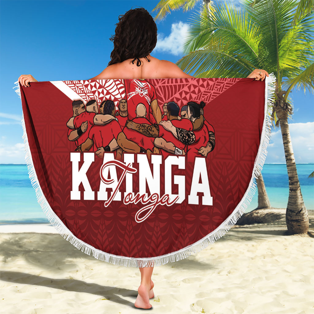 Mate Ma'a Tonga Ngatu Beach Blanket Kainga - Sipi Tau LT7 - Polynesian Pride