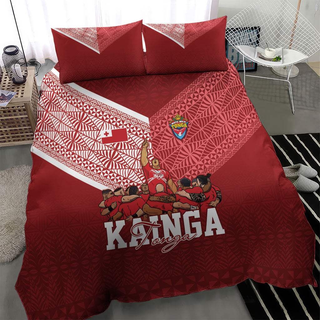 Mate Ma'a Tonga Ngatu Bedding Set Kainga - Sipi Tau LT7 - Polynesian Pride