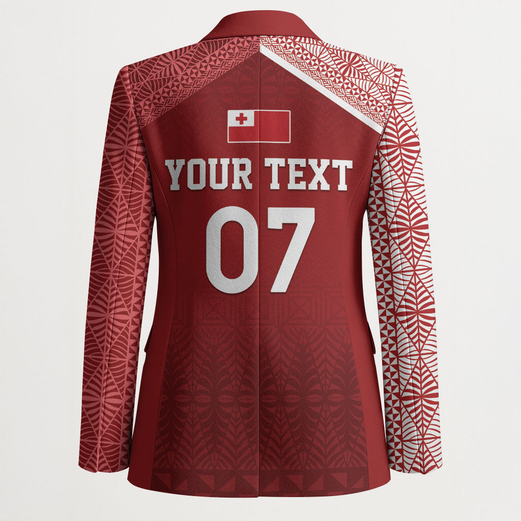 Mate Ma'a Tonga Custom Ngatu Blazer Kainga - Sipi Tau LT7 - Polynesian Pride