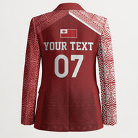 Mate Ma'a Tonga Custom Ngatu Blazer Kainga - Sipi Tau LT7 - Polynesian Pride