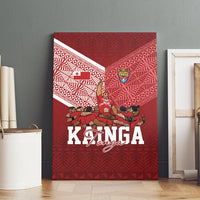 Mate Ma'a Tonga Ngatu Canvas Wall Art Kainga - Sipi Tau LT7 - Polynesian Pride