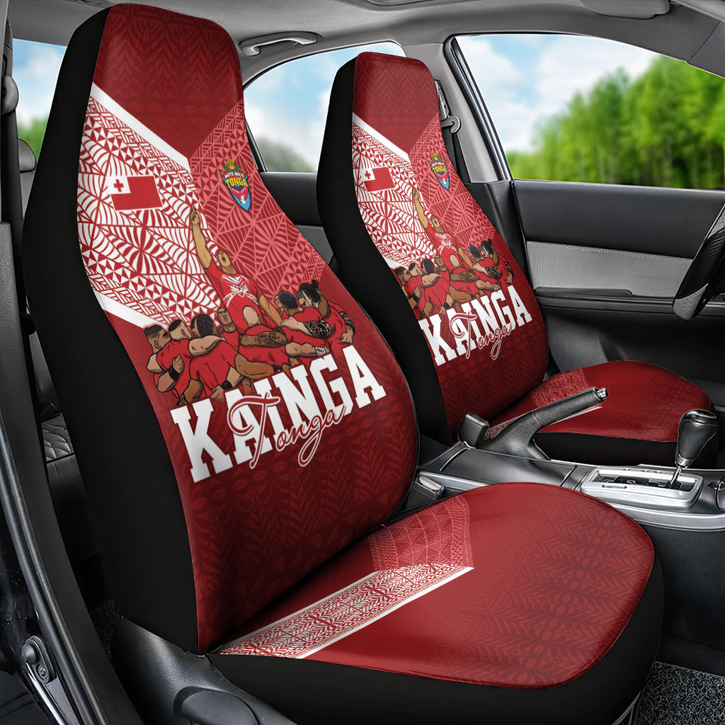 Mate Ma'a Tonga Ngatu Car Seat Cover Kainga - Sipi Tau LT7 - Polynesian Pride