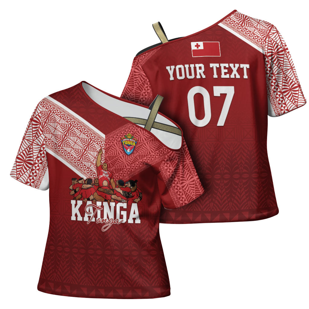 Mate Ma'a Tonga Custom Ngatu Cross Shoulder Shirt Kainga - Sipi Tau LT7 - Polynesian Pride