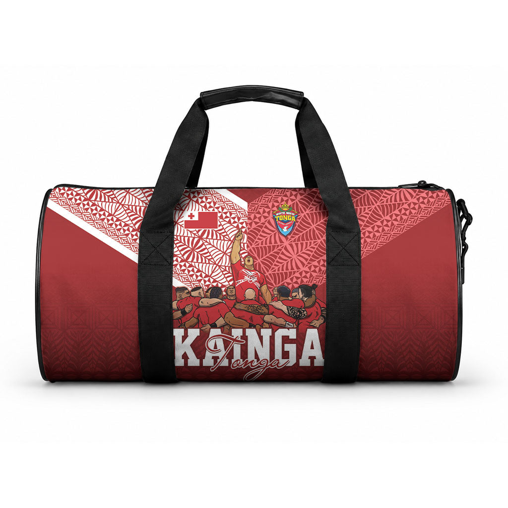 Mate Ma'a Tonga Ngatu Duffle Bag Kainga - Sipi Tau