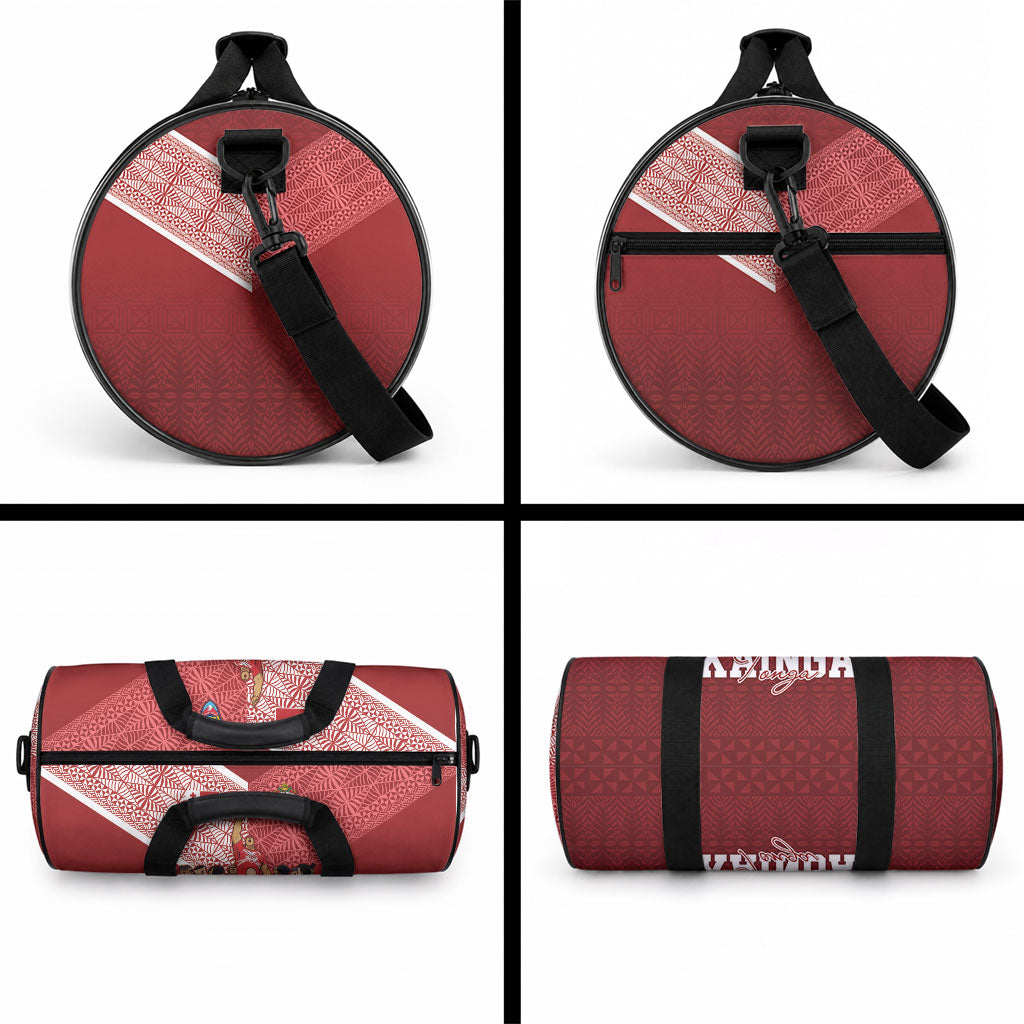 Mate Ma'a Tonga Ngatu Duffle Bag Kainga - Sipi Tau LT7 - Polynesian Pride