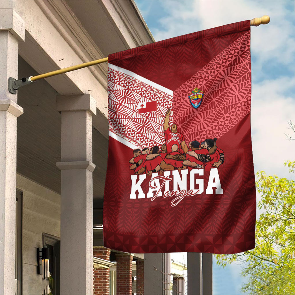 Mate Ma'a Tonga Ngatu Garden Flag Kainga - Sipi Tau