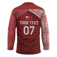 Mate Ma'a Tonga Custom Ngatu Hockey Jersey Kainga - Sipi Tau LT7 - Polynesian Pride